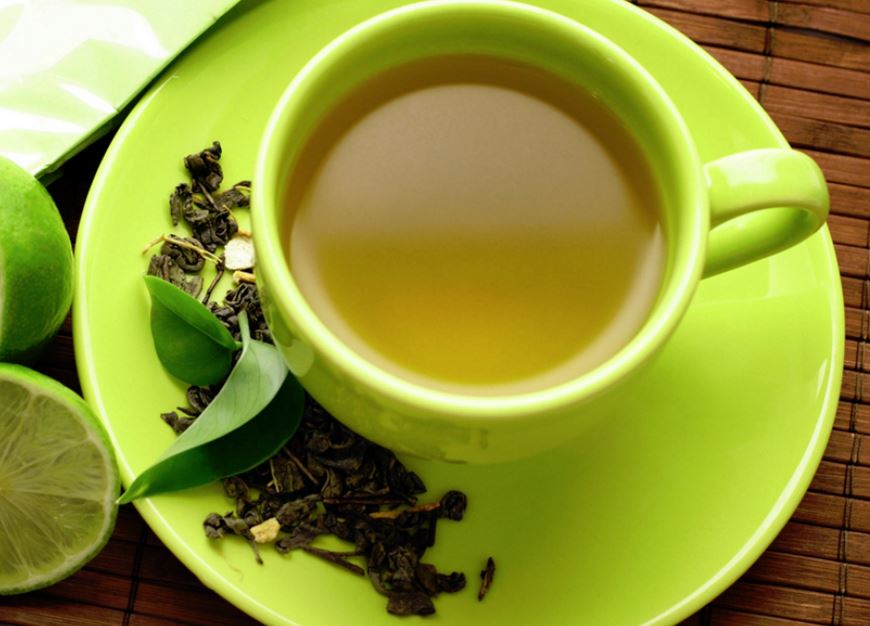 infusion te verde con limon