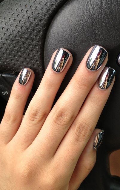 como hacer uñas efecto espejo en casa facil como hacer uñas efecto espejo en casa facil