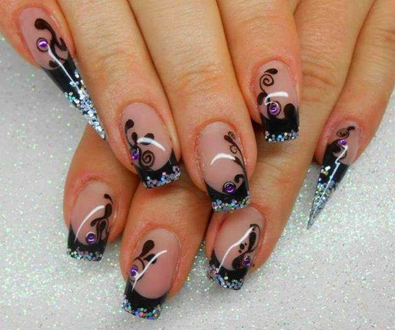 uñas acrilicas punta stiletto uñas acrilicas punta stiletto