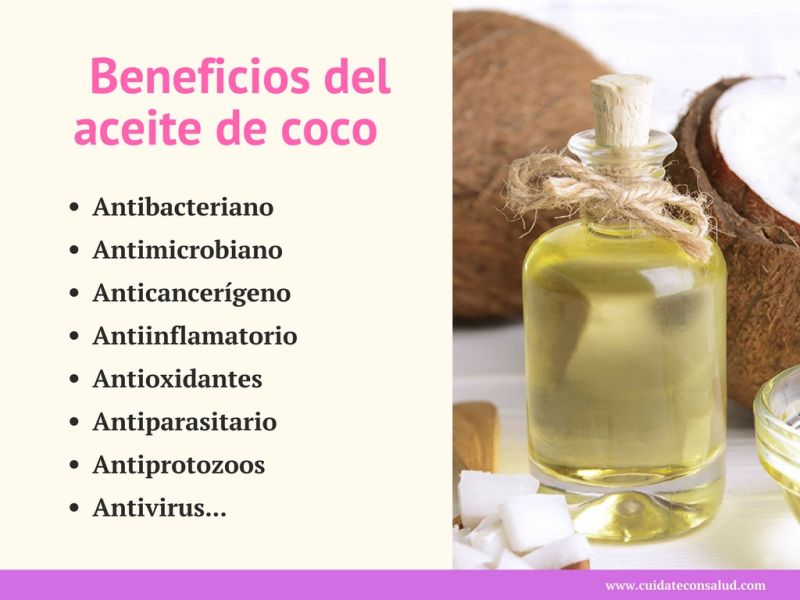 Beneficios del aceite de coco