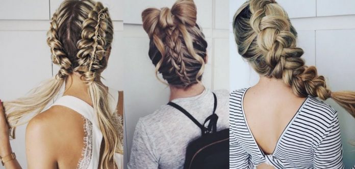 los mejores peinados con trenzas faciles