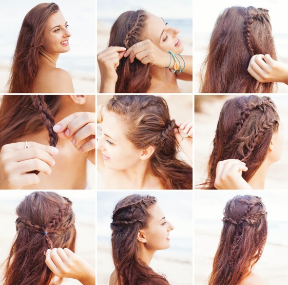 peinados con trenzas paso a paso