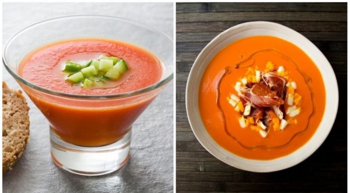 diferencias entre gazpacho y salmorejo