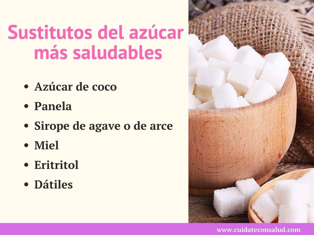 sustitutos del azucar mas recomendables