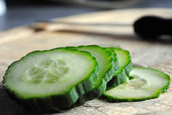 agua de pepino y limon